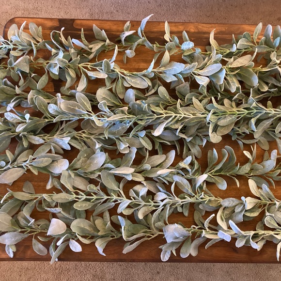 Hobby Lobby Accents 8 Strands Of Lambs Ear Garland 6 Each Poshmark